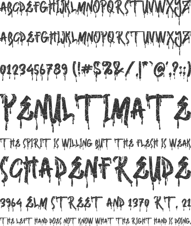 Skater Boys Marble font preview