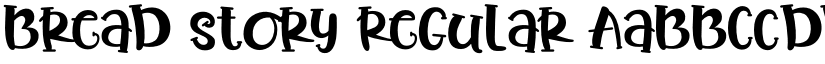 Bread Story Regular font