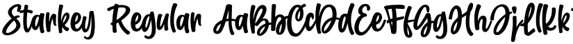 Starkey Regular font