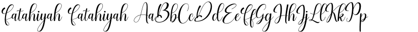 Fatahiyah Fatahiyah font