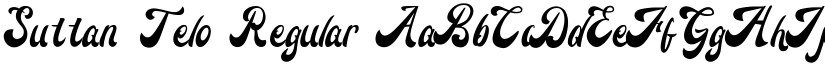 Suttan Telo Regular font