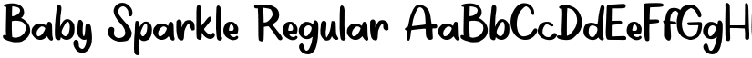 Baby Sparkle Regular font