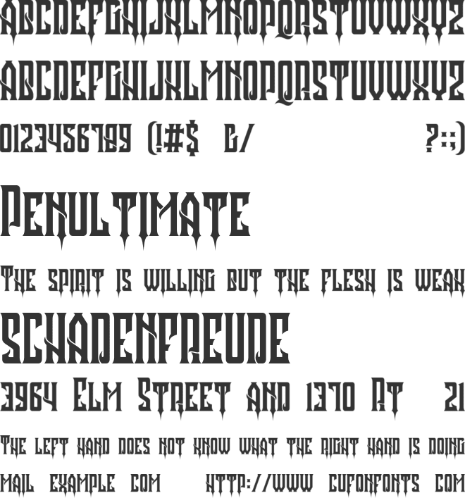 Quivana Personal Use font preview