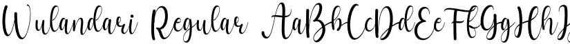 Wulandari font download
