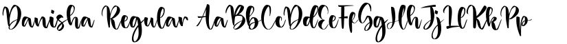 Danisha Regular font