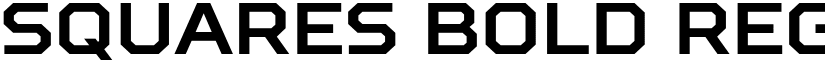 Squares Bold Regular font
