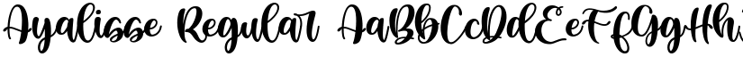 Ayalisse Regular font