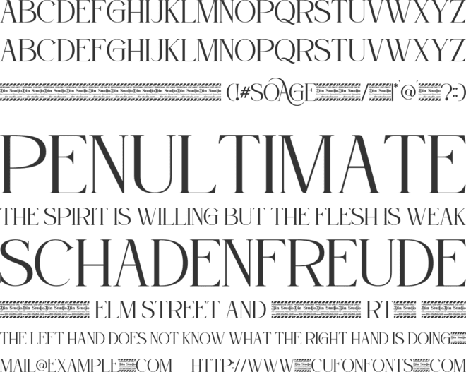 Soage Personal Use font preview