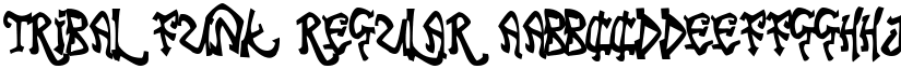 Tribal Funk Regular font