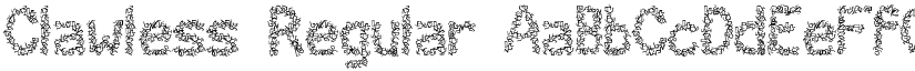 Clawless Regular font