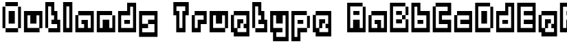 Outlands Truetype font