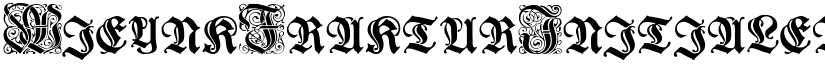 WieynkFrakturInitialen Regular font