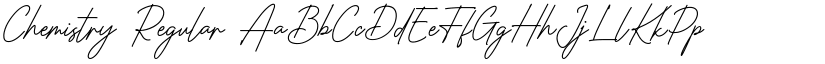 Chemistry Regular font