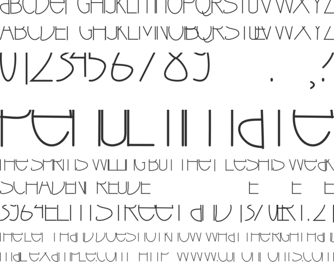 rome font preview