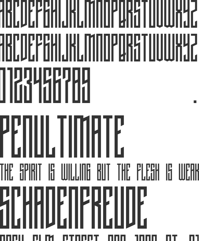 Galata font preview
