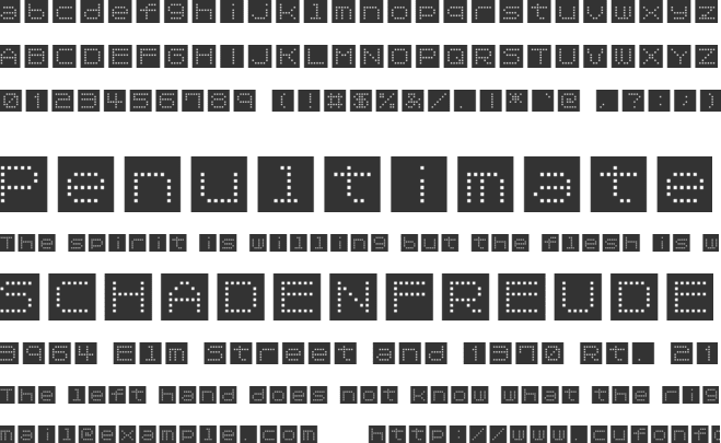 Tomato Coffee font preview