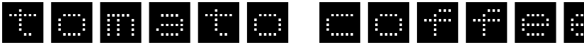 tomato coffee font