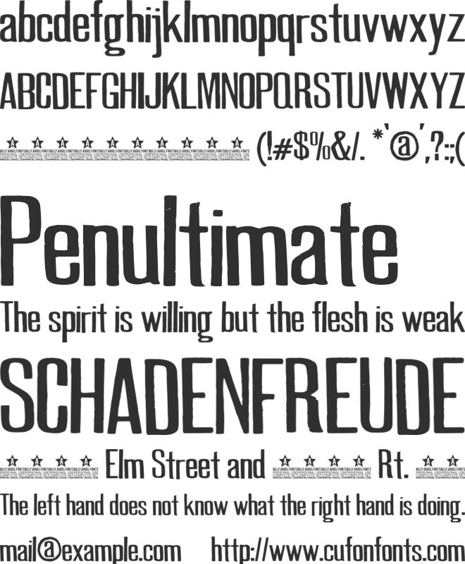 GOOD NEWS PERSONAL USE font preview