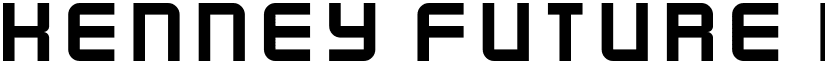 Kenney Future Narrow Regular font