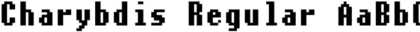 Charybdis Regular font