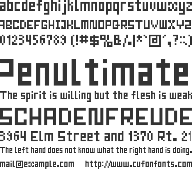 Mrs Kichinto font preview