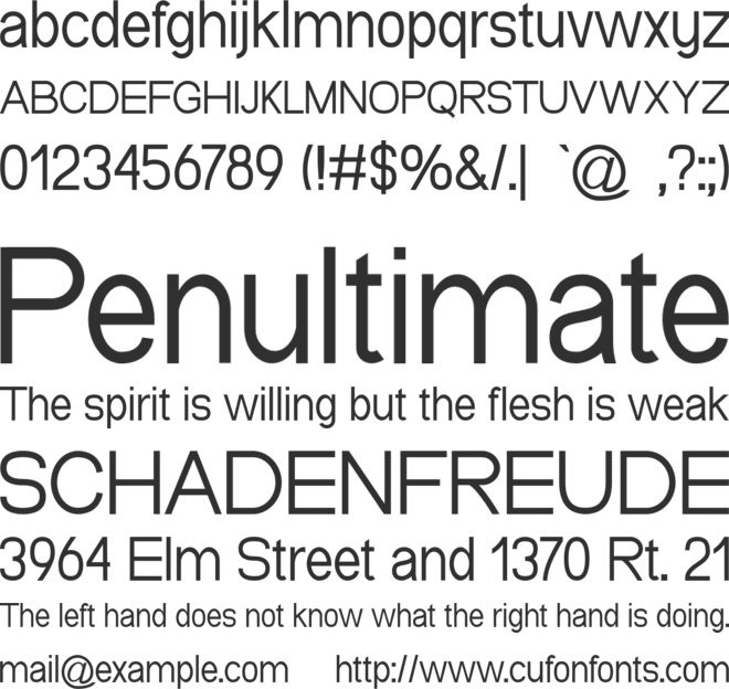 Lulusma font preview
