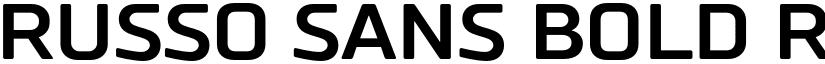 Russo Sans Bold Regular font