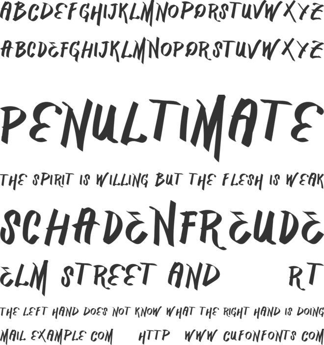 Vtks Mercado font preview