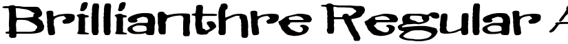 Brillianthre font download