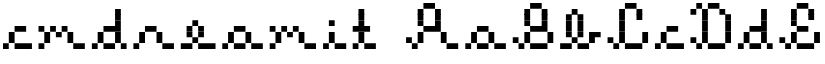 cmdreamit font