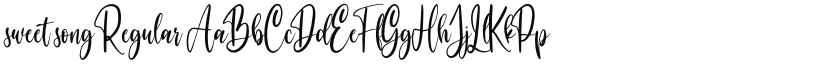 sweet song font download