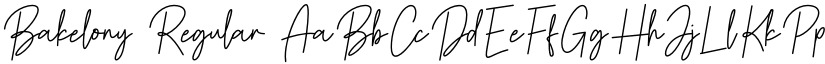 Bakelony font download