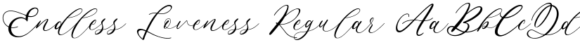 Endless Loveness font download