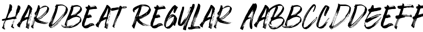 Hardbeat font download