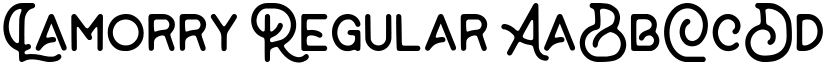 Lamorry font download