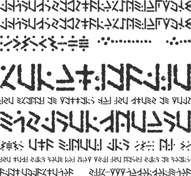 Temphis Brick font preview