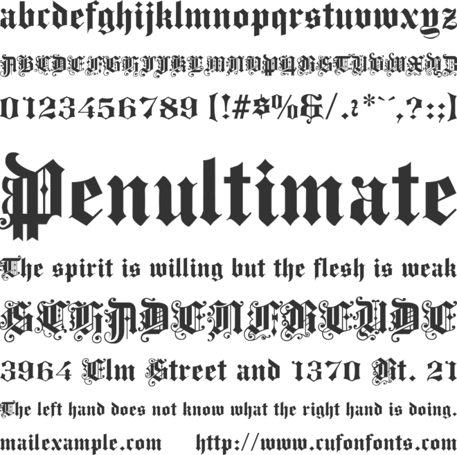 ProgressiveText font preview