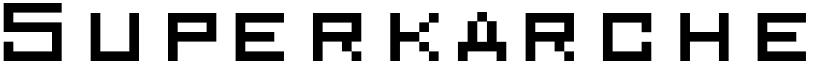 Superkarcher font download