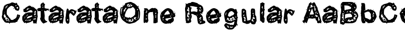 CatarataOne Regular font