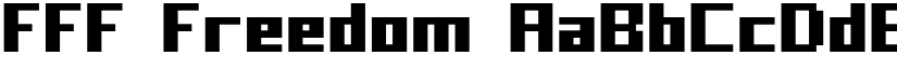 FFF Freedom font