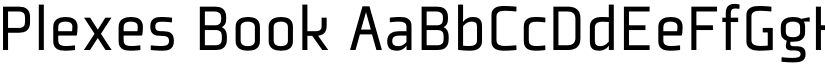 Plexes Book font
