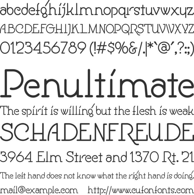Speedball No1 NF font preview