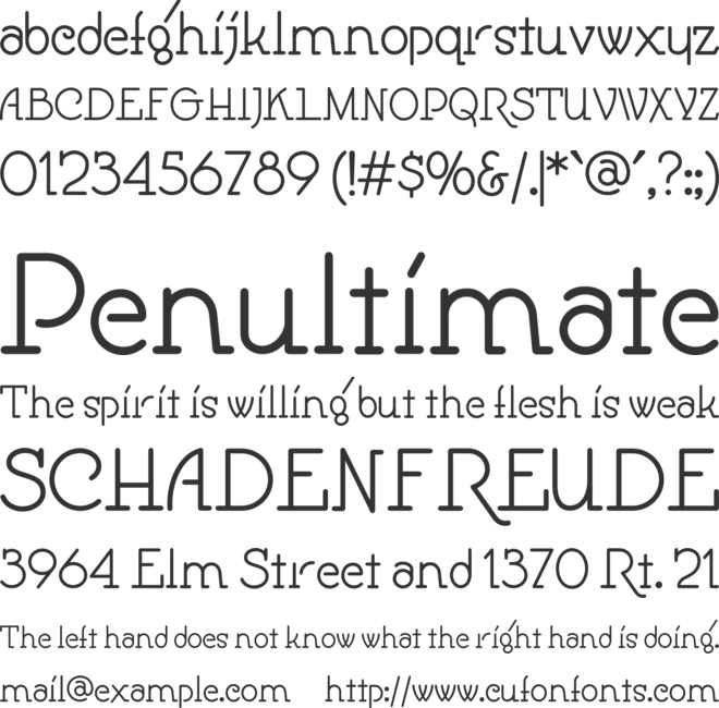 Speedball No1 NF font preview