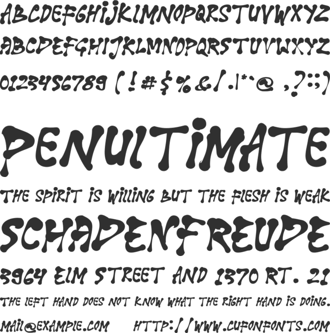 SmartKids font preview