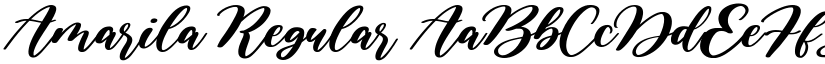 Amarila Regular font