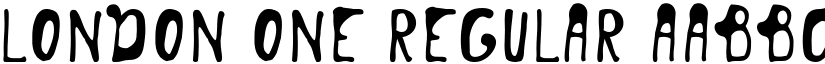 London One Regular font