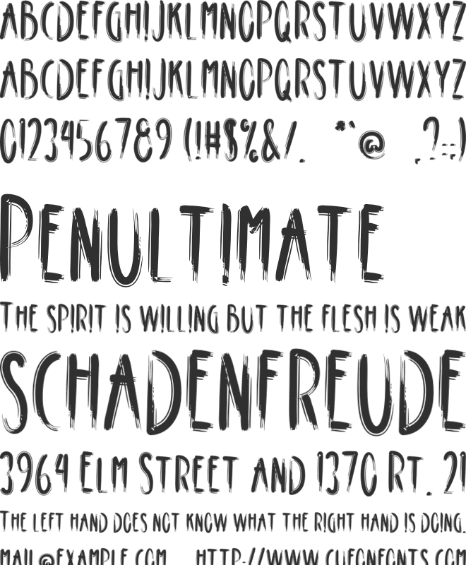 Lomanos Brush Two font preview