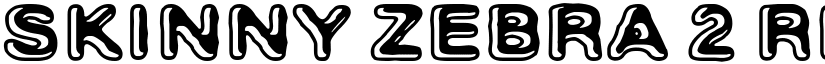 Skinny Zebra 2 Regular font