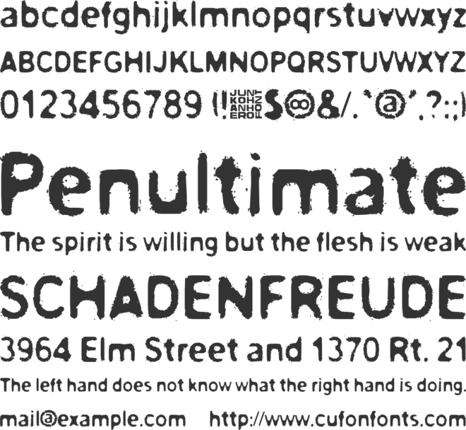 Paltamo 88300 font preview