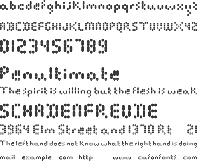 Poppin Pills font preview